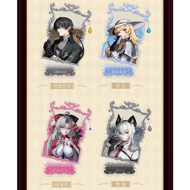SDキャラ アクリルキーリング6種【鳴潮　ソゴム】 SDキャラ アクリルキーリング6種【鳴潮 ソゴム】 KURO GAMES旗艦