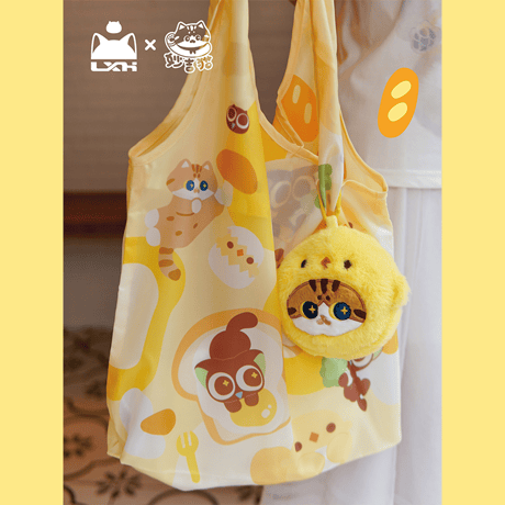羅小黒戦記　MEWJIコラボ　比丢　巻き巻きサラダポーチ（予約販売）