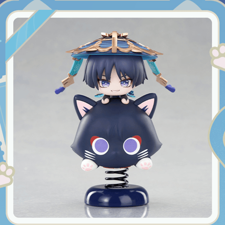 原神　miHoYo　APEXコラボ　放浪者　ちびキャラゆらゆらスタンド（予約販売）2026年8月末中国発売