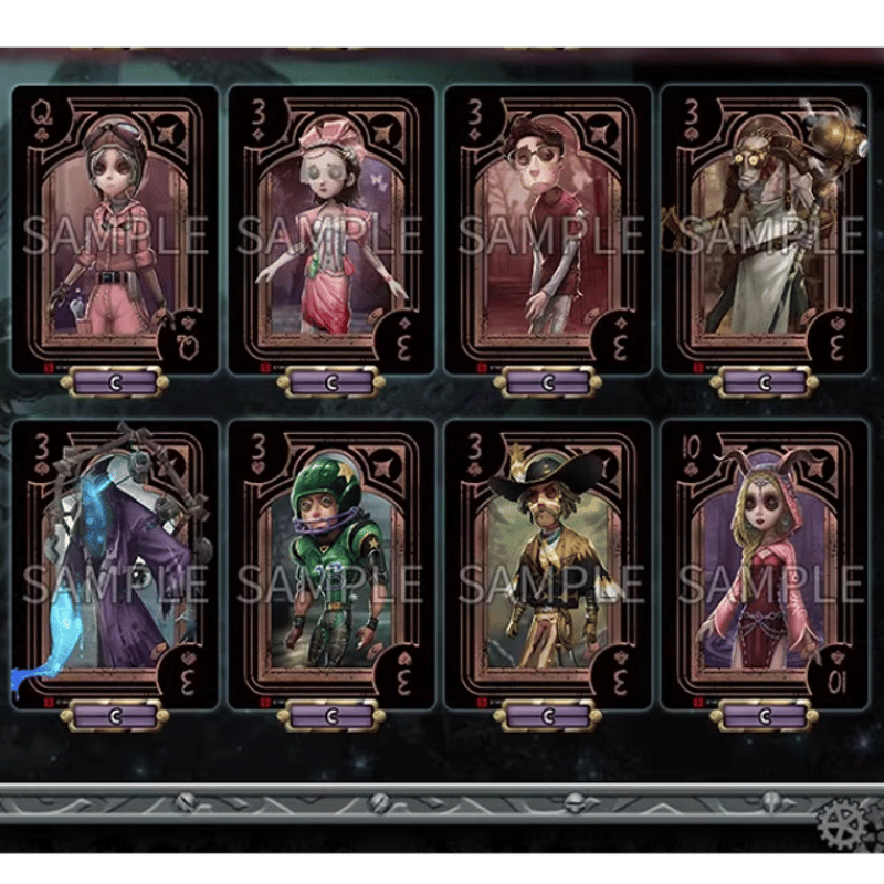 Identity V 第五人格 戦闘黒ジョーカー カードセットEX-COA Identity V 第五人格 戦闘黒ジョーカー カードセットEX-COA