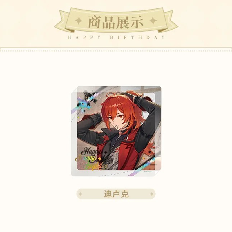 原神 miHoYo 命定之日シリーズ キャラクター厚手アクリルコースター