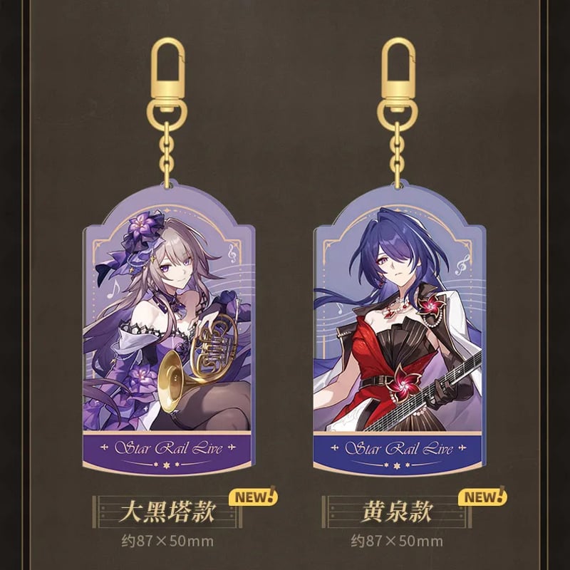 崩壊：スターレイル miHoYo 星鉄LIVEシリーズ アクリルチャームVer.2