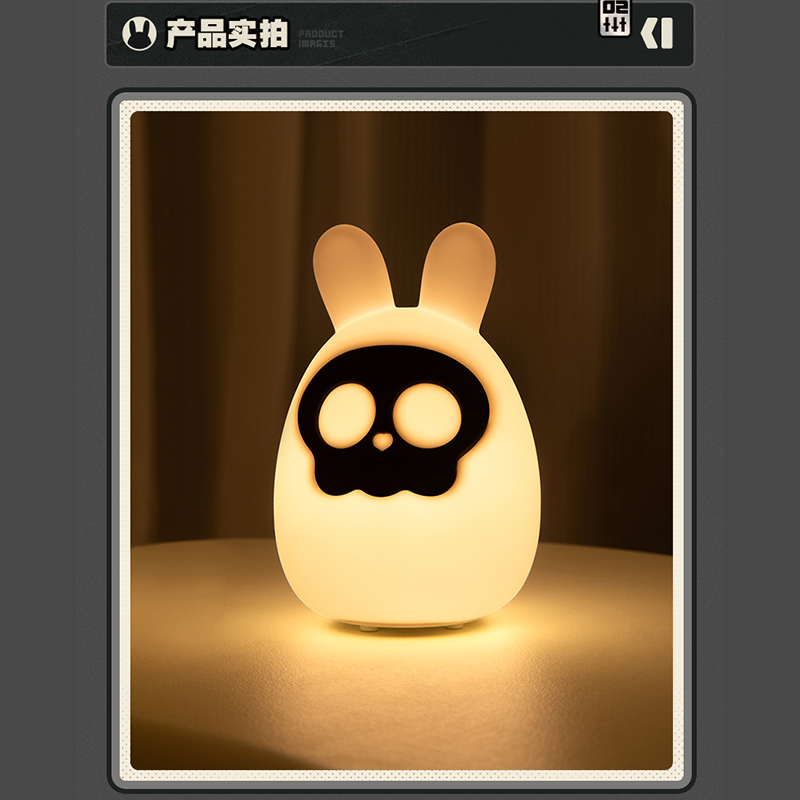 願掛け★金運と幸運の巡礼玉付きオルゴナイトライト ゼンレスゾーンゼロ miHoYo 麗都優選シリーズ 骷惑仔ボンプ 叩いて光る