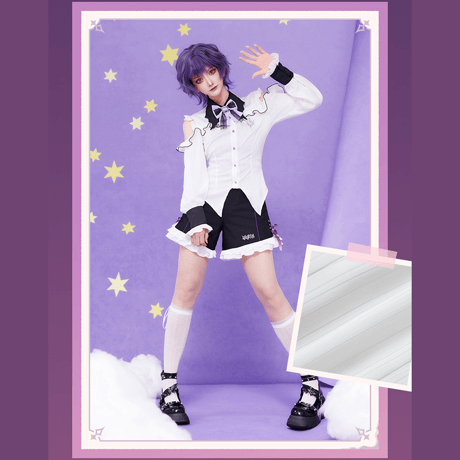 原神　miHoYo　ドゥリンテーマイメージシリーズ　長袖　オフショルダーブラウス（予約販売）2026年9月末中国発売