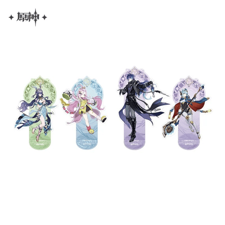 原神 神の目 アクリルスタンド セット 原神 塵世華章シリーズ キャラクターアクリルスタンド 原神,原神