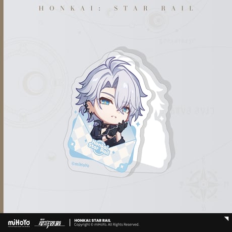 崩壊：スターレイル　miHoYo　ナナシビトの勲章シリーズ　アクリルクリップ　Ver.4（予約販売）