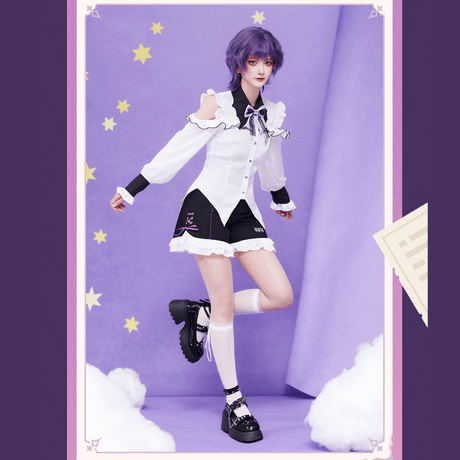 原神　miHoYo　ドゥリンテーマイメージシリーズ　長袖　オフショルダーブラウス（予約販売）2026年9月末中国発売