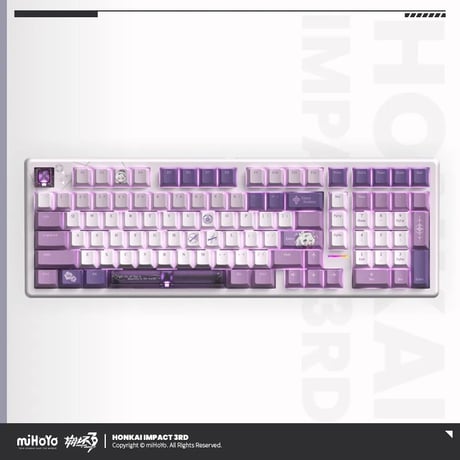 崩壊3rd　キアナ・終焉の律者　カスタムメカニカルキーボード（予約販売）