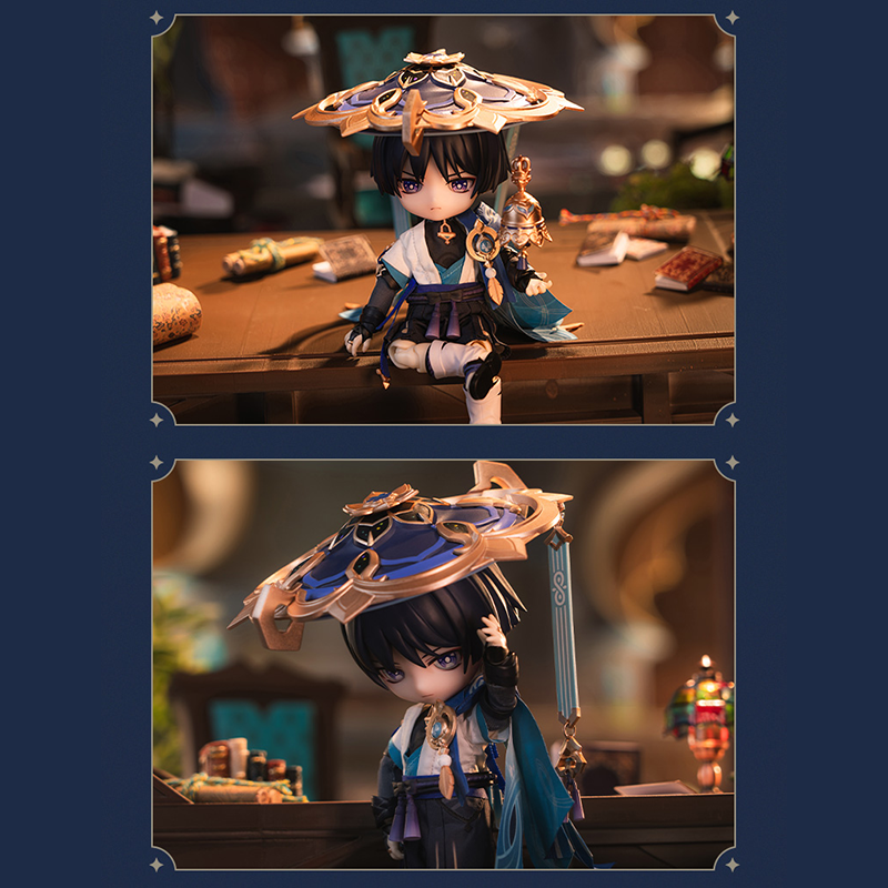 原神 miHoYo PICCODOコラボ 放浪者 1/12スケール着せ替えアクション