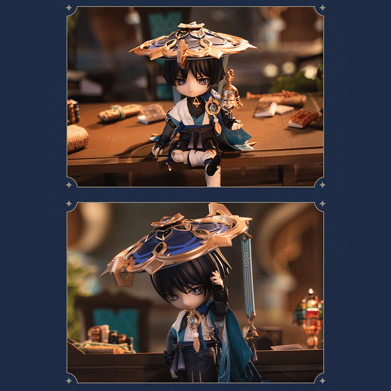 原神 miHoYo PICCODOコラボ 放浪者 1/12スケール着せ替えアクション