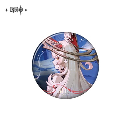 原神　miHoYo　原神・空月の歌テーマシリーズ　バッジ（予約販売）2025年12月中国発売