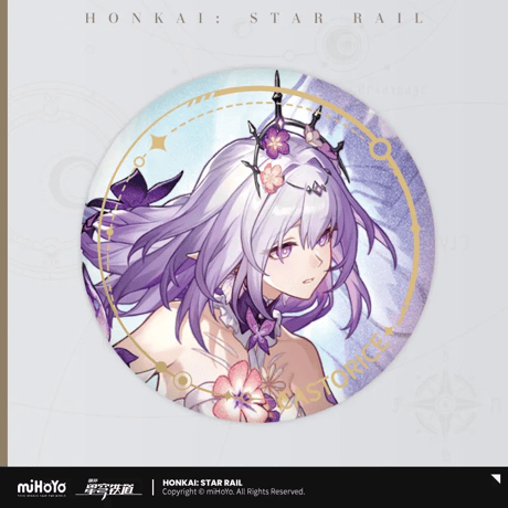 崩壊：スターレイル　miHoYo　記憶運命立絵シリーズ　缶バッジ　Ver.1&2（予約販売）