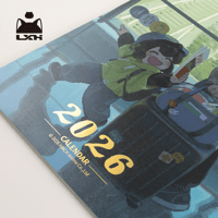 羅小黒戦記2　HMCH　2026年節気壁掛けカレンダー（予約販売）