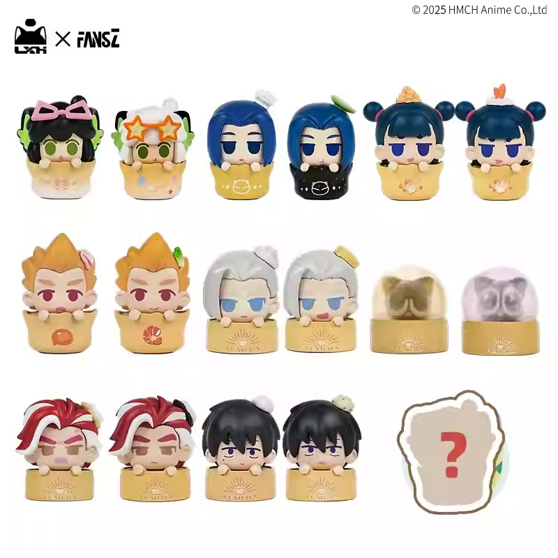 羅小黒戦記2 FANSZコラボ 中華小茶點 ミニフィギュア 甲 各20点 羅小黒戦記2 FANSZコラボ 中華小茶點 ミニフィギュア ※ブラインド商品