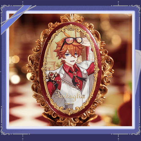 原神　miHoYo　2026嘉年相聚シリーズ　キャラクター楕円缶バッジ（予約販売）