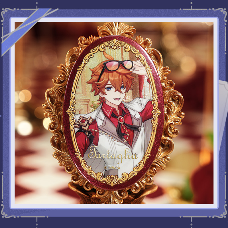 原神 miHoYo 2026嘉年相聚シリーズ キャラクター楕円缶バッジ（予約