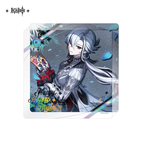 原神　miHoYo　命定之日シリーズ　キャラクター厚手アクリルコースター　2025　Ver.3（予約販売）2026年4月末中国発売