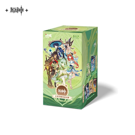 原神　miHoYo　SHININGSOULコラボ　七聖召喚バトルカード　拡張パック　第四期　※ブラインド商品（予約販売）2026年6月中旬中国発売