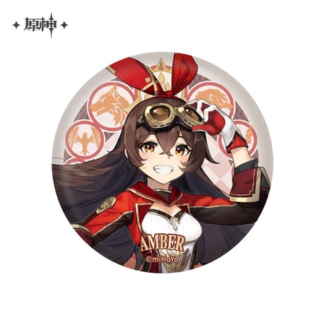 原神　miHoYo　モンド城テーマシリーズ　新工法　キャラクター缶バッジ　Ver.2（予約販売）2026年6月中旬中国発売