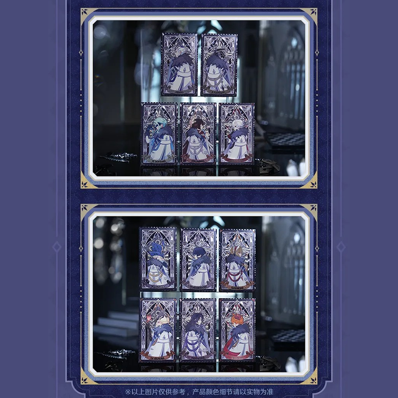原神 miHoYo 霜痕与権焰シリーズ グリッターカード ※ブラインド商品