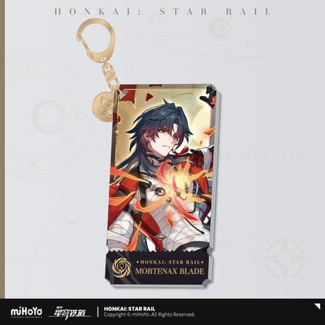 崩壊：スターレイル　miHoYo　虚無命途立絵シリーズ　千冶・刃　アクリルチャーム　Ver.3（予約販売）