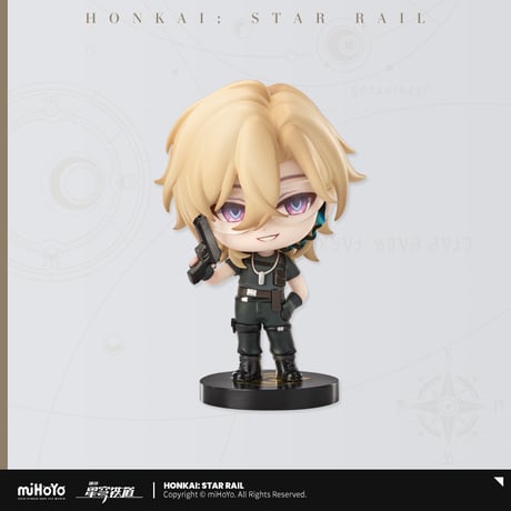 崩壊：スターレイル　miHoYo　RIBOSEコラボ　ナナシビトの勲章シリーズ　Q版フィギュア　Ver.2（予約販売）2026年8月中国発売