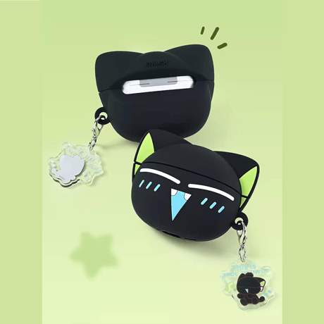 羅小黒戦記　GEEKSHAREコラボ　喵嗚節拍　AirPods4対応　イヤホンケース（予約販売）