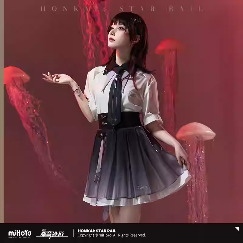 崩壊：スターレイル miHoYo 長夜月テーマイメージシリーズ 半袖シャツ