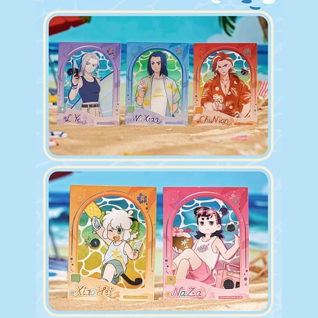 羅小黒戦記2　GOODSFUNコラボ　サマーウォーズシリーズ　クリップ付きフォトカード　※ブラインド商品（予約販売）