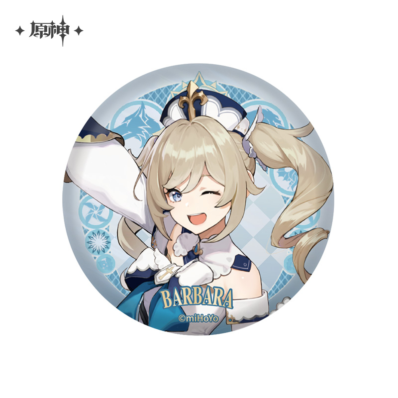 原神 miHoYo モンド城テーマシリーズ 新工法 キャラクター缶バッジ Ver