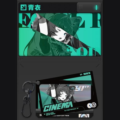 ゼンレスゾーンゼロ　miHoYo　影画シリーズ　ダブルアクリルチャーム　特務捜査班（予約販売）