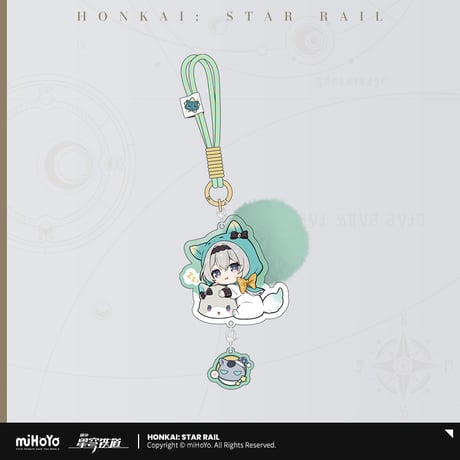 崩壊：スターレイル　miHoYo　女子寮シリーズ　ちびキャラアクリルチャーム（予約販売）