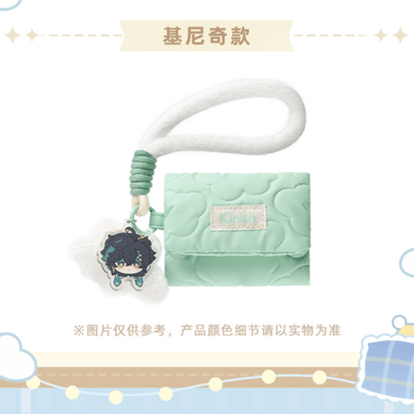 原神　miHoYo　甘い夢の囁きシリーズ　雲型チャーム付き　ふわふわ収納バッグ（予約販売）2025年12月中国発売