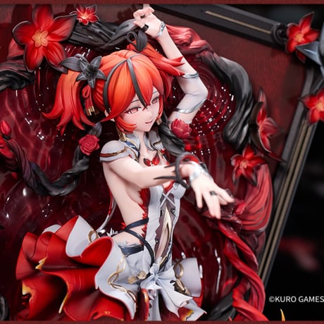 『鳴潮』　共鳴者テーマ　ツバキ　1/7スケールフィギュア　咲き乱れる紅椿Ver.（予約販売）2026年11月中国発売