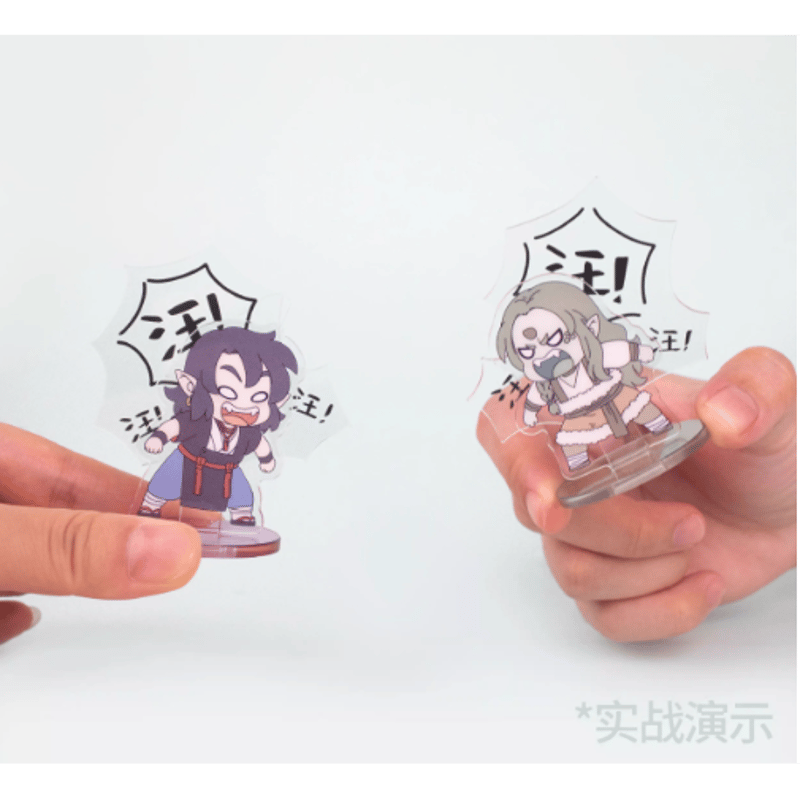 藍渓鎮 羅小黒戦記外伝☆アクリルキーホルダー 『月宮』 藍渓鎮