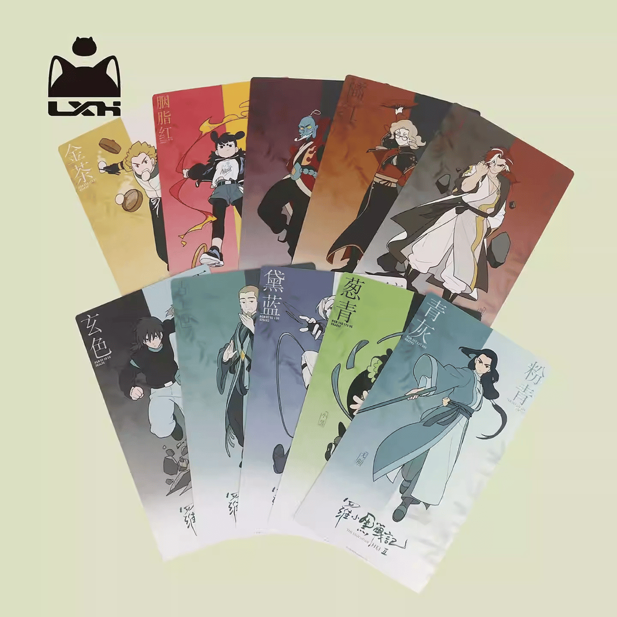 羅小黒戦記2 HMCH キャラクターポストカード 10枚セット（予約販売