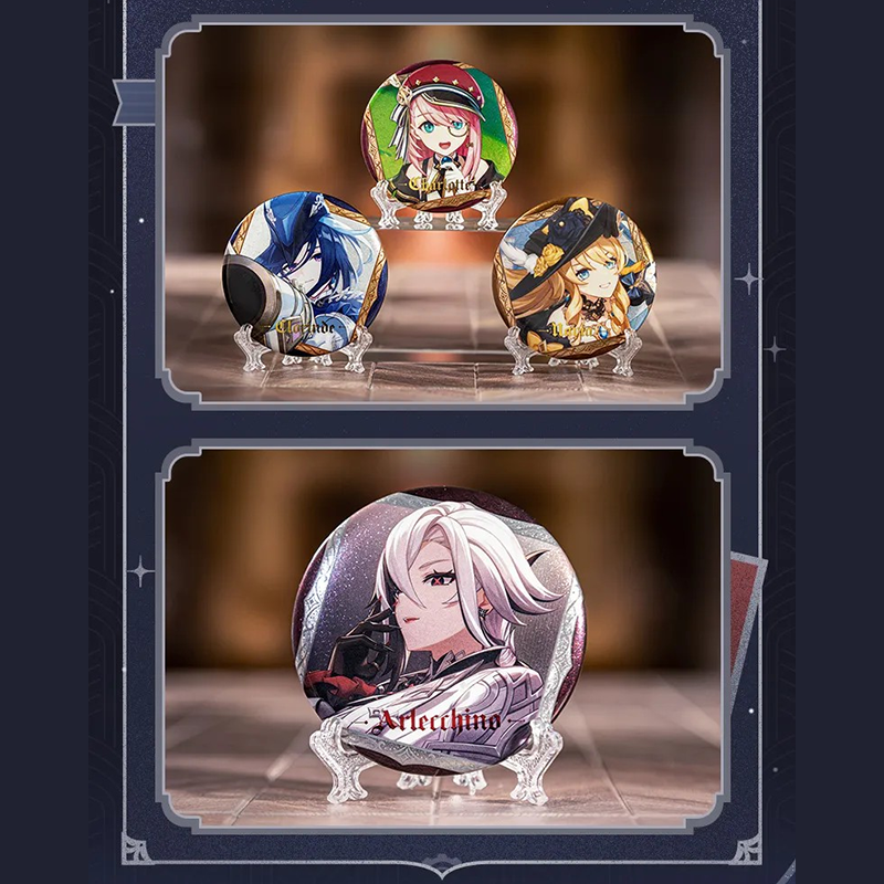 原神 miHoYo フィナーレへの歓宴シリーズ 缶バッジ ※ブラインド商品