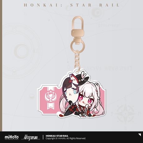 崩壊：スターレイル　miHoYo　パムの展示館シリーズ　アクリルチャーム　Ver.5（予約販売）