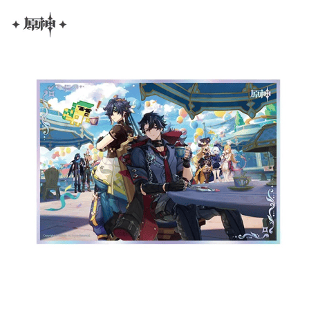 原神　miHoYo　原神テーマシリーズ　アクリル色紙　Ver.2&3（予約販売）