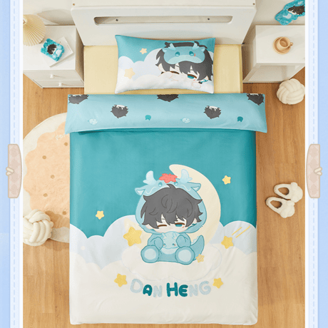 崩壊：スターレイル　miHoYo　男子寮ちびキャラ家具シリーズ　ベッド用寝具セット（予約販売）