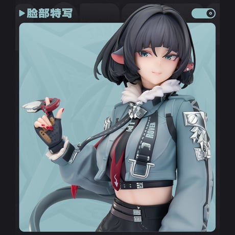 ゼンレスゾーンゼロ　miHoYo　APEXコラボ　陣営シリーズ　特務捜査班　ジェーン・ドゥ　1/7フィギュア（予約販売）2026年10月中国発売　※注文後のキャンセル不可商品