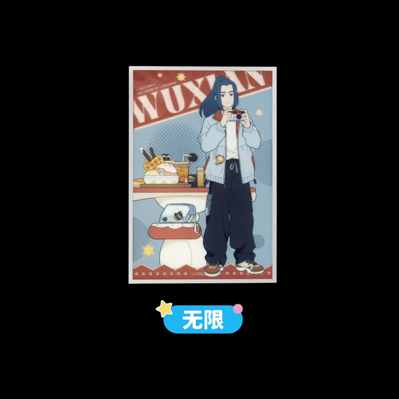 羅小黒戦記 TANMI SPACEコラボ 喵屿楽園シリーズ アクリル色紙（予約