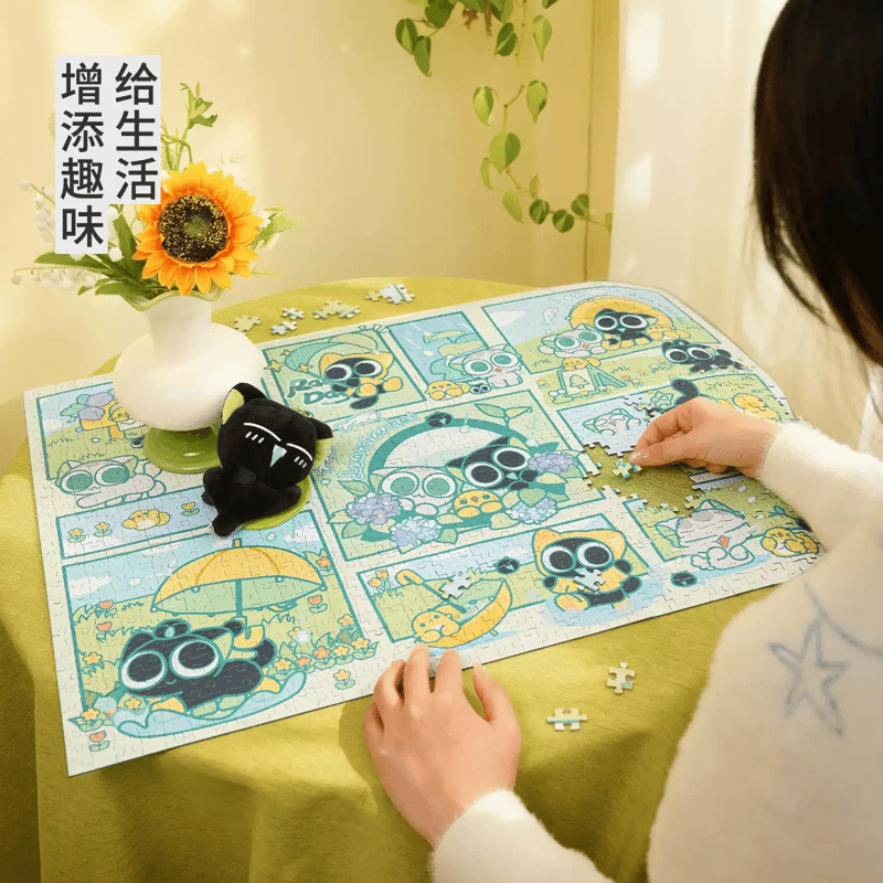 羅小黒戦記 TOi図益コラボ 『嬉雨記』 ジグソーパズル 1000ピース