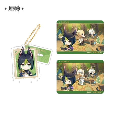 原神　miHoYo　留影叙佳期シリーズ　アクリルスタンド&カードセット（予約販売）