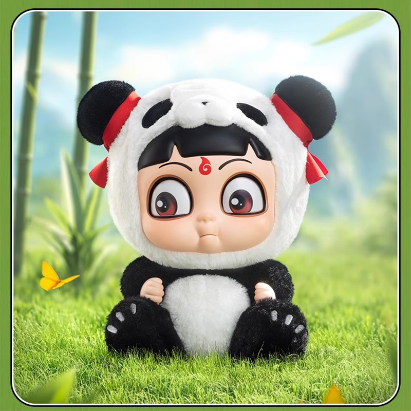 ナタ 魔童の大暴れ』 抱抱シリーズ ソフビフェイス ポップマート