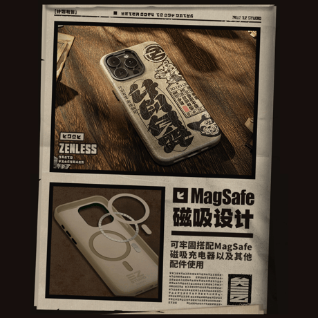 ゼンレスゾーンゼロ　miHoYo　幸運到来シリーズ　 iPhone 17/16/15/14/13 ケース　Ver.1&2（予約販売）