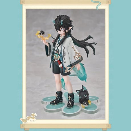 崩壊：スターレイル　miHoYo　小不点猫猫シリーズ　丹恒・飲月フィギュア（予約販売）2026年2月中国発売　※注文後のキャンセル不可商品