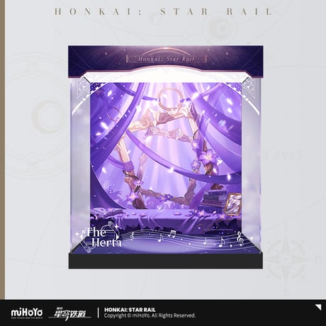 崩壊：スターレイル　miHoYo　マダム・へルタ1/8スケールフィギュア用　ディスプレイボックス【フィギュアを含まず】（予約販売）2026年4月中国発売