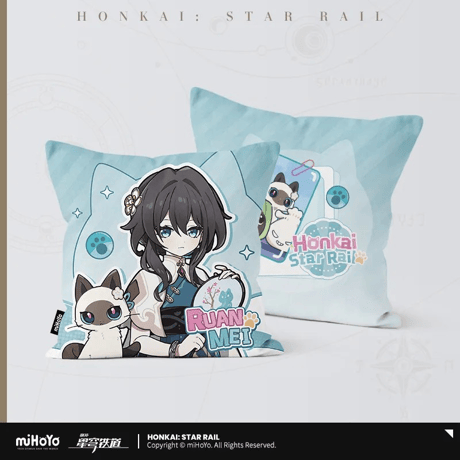 崩壊：スターレイル　miHoYo　小不点猫猫シリーズ　スクエアクッションカバーver2（予約販売）