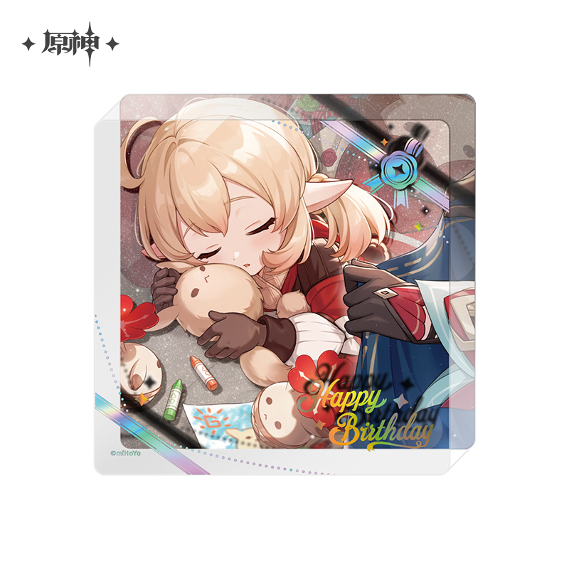 原神 miHoYo 命定之日シリーズ キャラクター厚手アクリルコースター